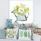 Designart - Roses Peonies & Marigolds In Garden Watering Can - Farmhouse Canvas Wall Art Print